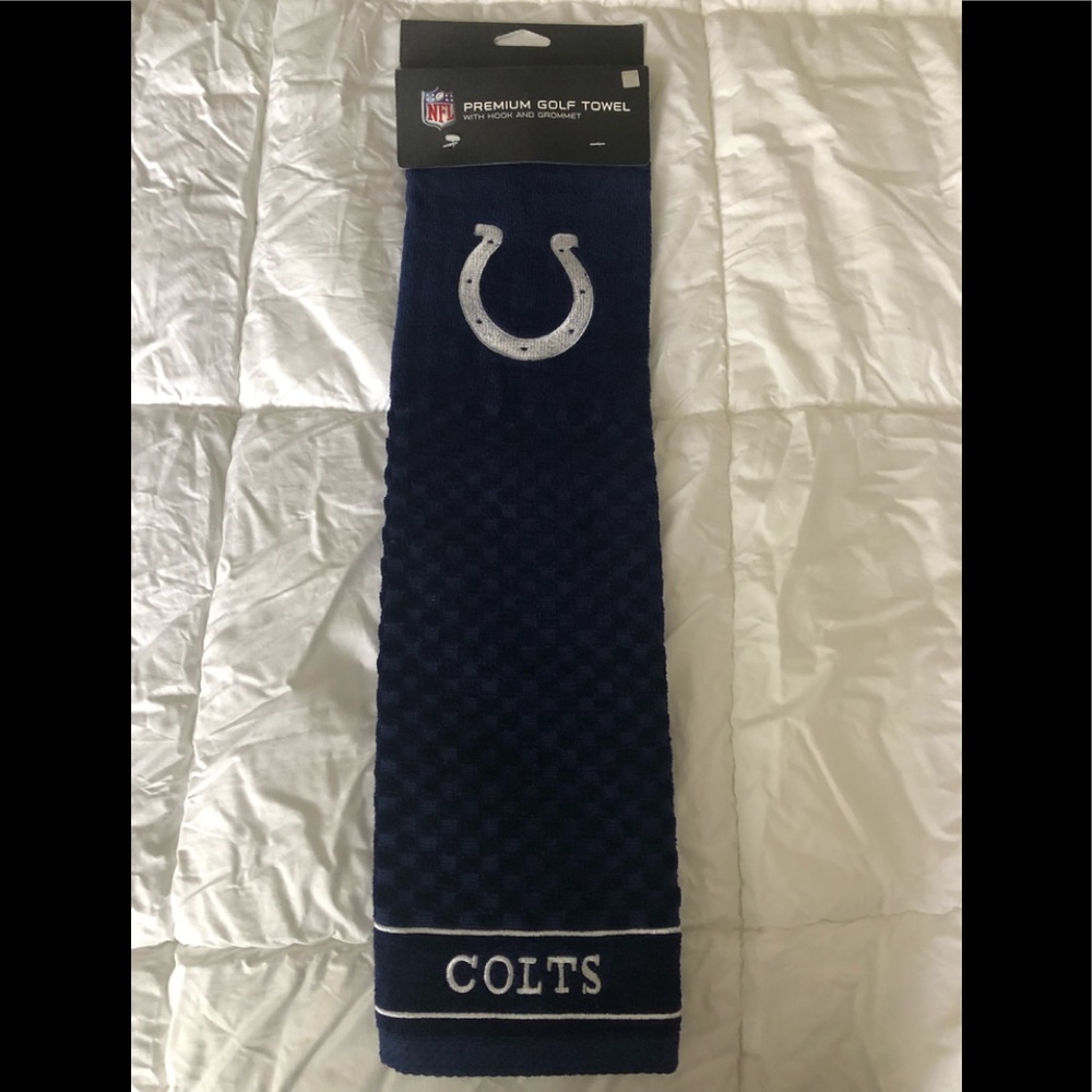 NFL Embroidered Golf Towel Indianapolis Colts